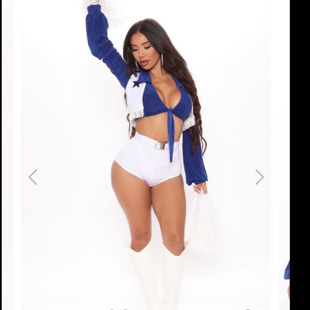 Fashion nova Texas cheerleader costume